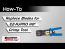 Platinum Tools 100054C EZ-RJPRO™ HD Crimp Tool. Packaged in clamshell.