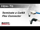 Platinum Tools 106220 Cat6A Flex Connector, Non-Shielded, 1/Bag.