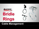 Platinum Tools JH809-50 Box of 50 1/4 X 20 - 4" Bridle Rings