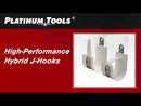 Platinum Tools HPH64AC-25 4” 90° Angle HPH J-Hook, size 64. 25/Box.