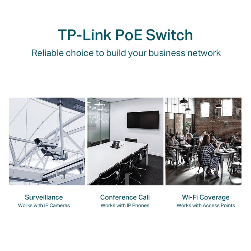TP-Link TL-SG1428PE 28-Port Gigabit Easy Smart Switch with 24-Port PoE+