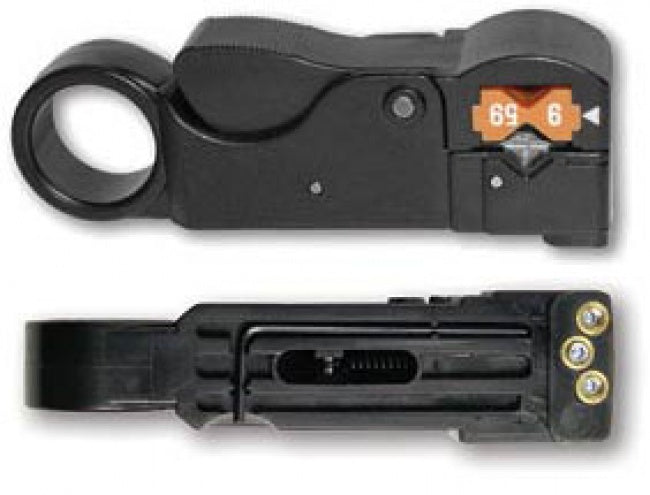 Platinum Tools 15035C 3 Level Coaxial Cable Stripper for Large Diameter Cable (RG-213)