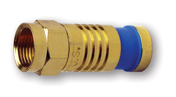 Platinum Tools 18004 RG 6 Quad - Bulk Package (Blue)