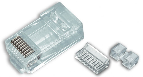 Platinum Tools 106178J RJ45 (8P8C) Cat6 High Performance, Round-Solid 3-Prong. 100/Jar