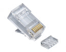 Platinum Tools 106188J Standard CAT6, 2 Piece High Performance - Round-Solid 3-Prong, 100pc Jar