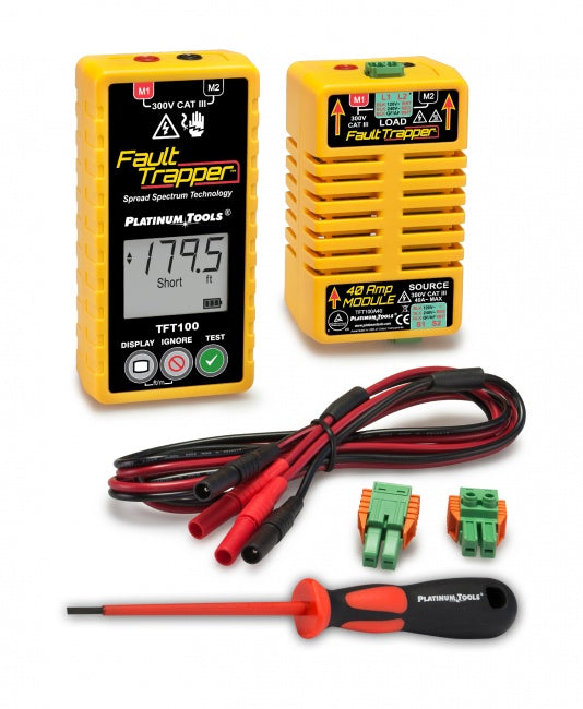 Platinum Tools TFT100 Fault Trapper™ Arc Fault Circuit Tester and Fault Locator