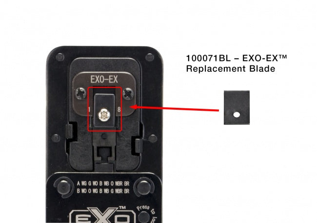 Platinum Tools 100071BL EXO-EX Die™ Replacement Blade