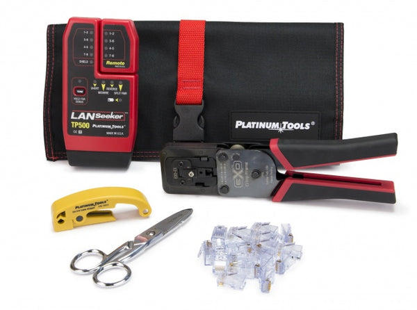 Platinum Tools 90148 EXO™ ezEX-RJ45® Termination and Test Kit