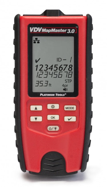 Platinum Tools T130K3 VDV MapMaster 3.0 Cable Tester Deluxe PRO Kit