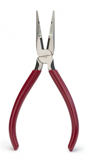 Platinum Tools 12102C 6” Long Nose Telecom Pliers