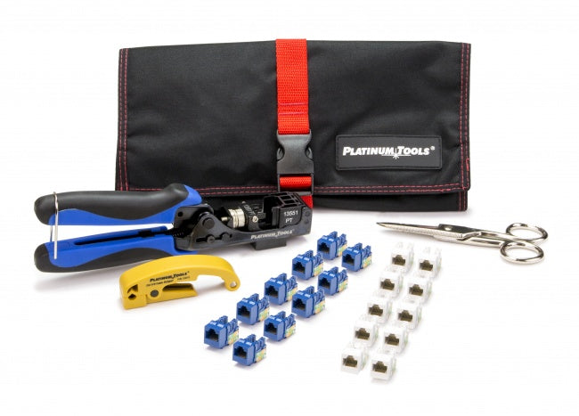 Platinum Tools 90175 Xpress Jack™ Keystone Termination Kit