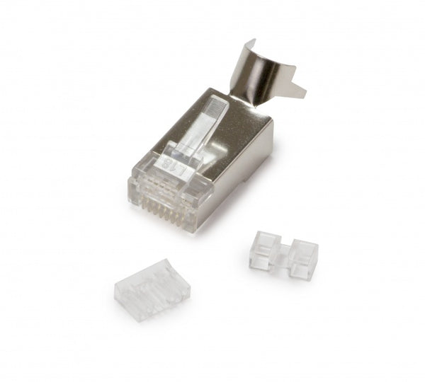 Platinum Tools 106243C RJ45 Cat6A/7, STP, Solid/Stranded, 28–26 AWG, 10/Clamshell.