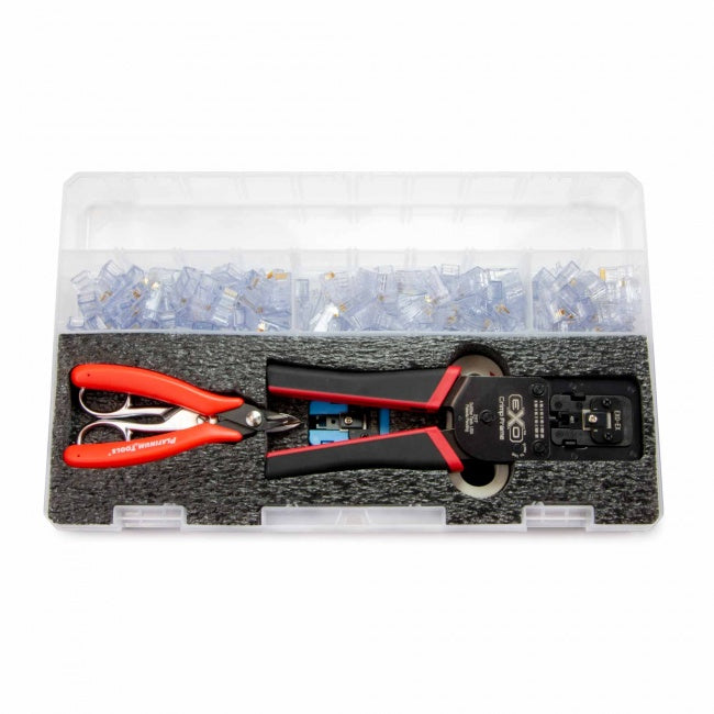 Platinum Tools 90185 EXO Cut Strip Terminate (CST) Kit.