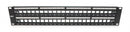 Platinum Tools 644-48SU Unloaded Patch Panel, 48 Port, Shielded