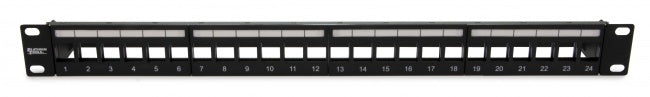 Platinum Tools 642-24SU Unloaded Patch Panel, 24 Port, STP. Box.