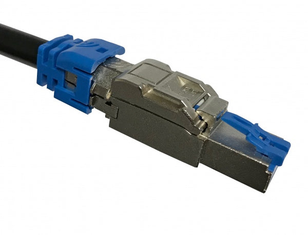Platinum Tools 106251C PoE+ 10Gig Shielded RJ45 Field Plug. 2/Clamshell