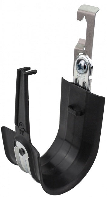 Platinum Tools HPH48W-25BK 3” Batwing Clip HPH J-Hook, size 48, Black. 25/Box.
