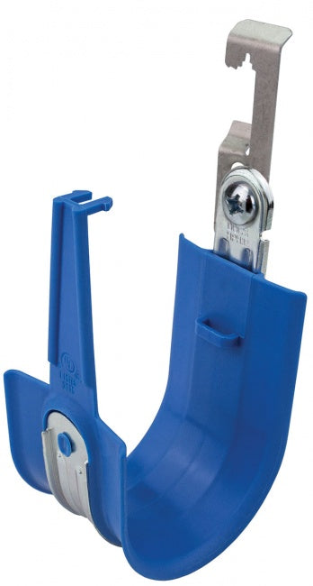 Platinum Tools HPH16W-25BL 1” Batwing Clip HPH J-Hook, size 16, Blue. 25/Box.