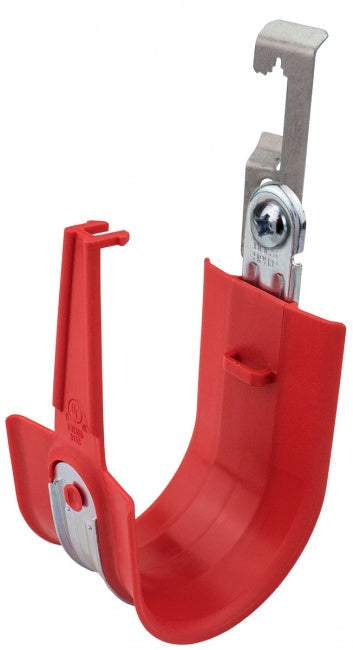 Platinum Tools HPH16W-25R 1” Batwing Clip HPH J-Hook, size 16, Red. 25/Box.