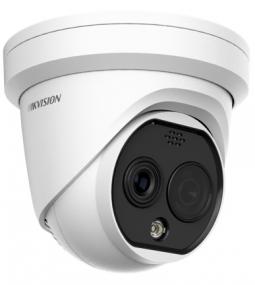 Hikvision DS-2TD1228-2/QA Thermal & Optical Bi-spectrum Network Turret Camera