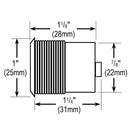 Seco-Larm CS-PD422-PQ Infrared Proximity Sensor – 22mm, Stainless steel, Pack of 5