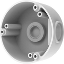 Seco-Larm EV-SSWQ Junction Box Bracket for Small Turret Cameras – White