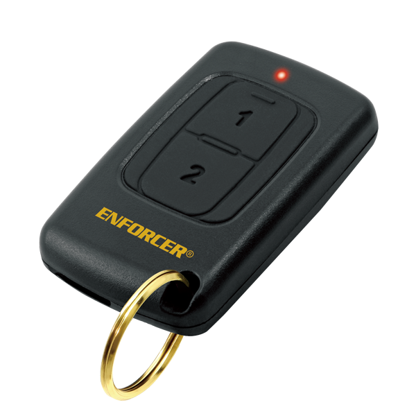 Seco-Larm SK-917T2-GNQ 2-Button, 3-Channel CODEBUMP™ RF Transmitter, Pendant, 315MHz