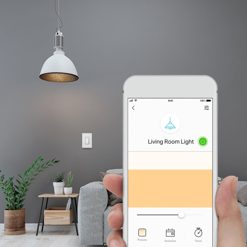 TP-Link HS220 Smart Wi-Fi Light Switch, Dimmer