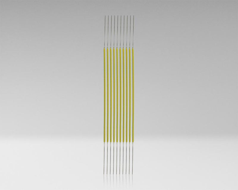 30 AWG KynarÂ® Wire Pre-Cut, Yellow, 2" (Pack of 50)