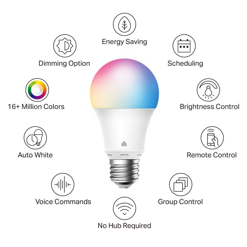 TP-Link KL125 Kasa Smart Light Bulb, Multicolour