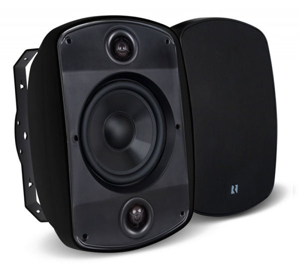 Russound 5B65Smk2-B 6.5" 2-Way, OutBack Single Point Stereo Speaker in Black