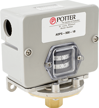 Potter ADPS-300-1B - Adjustable Deadband Pressure Switch