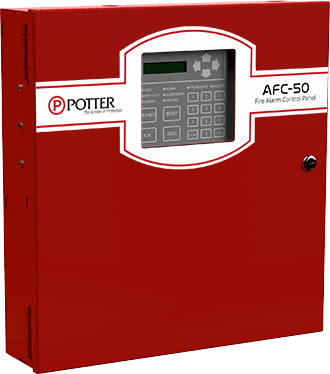 Potter AFC-50 Fire Alarm Control Panel