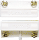 Potter AMS-10C (White) Mini Surface Mount Magnetic Contact with Leads and Snap-off Tabs