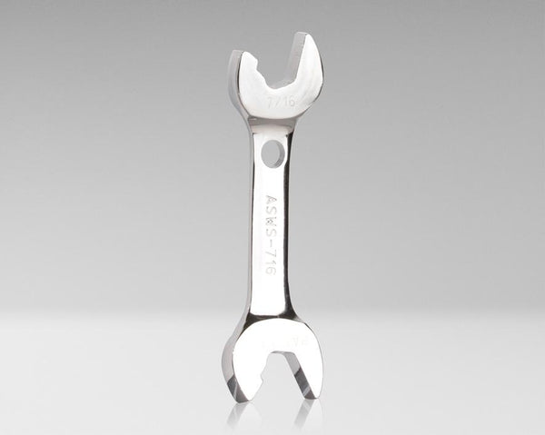 Angled Speed Wrench Stubby, 7/16"