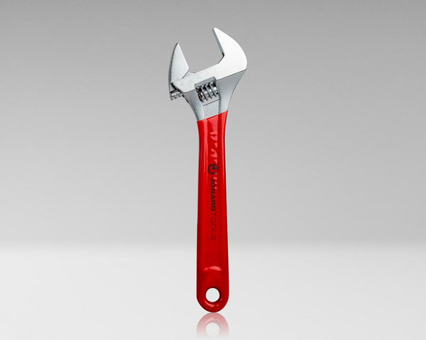 Adjustable Wrench 15" with Extra Wide Jaws