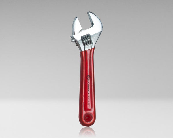 Adjustable Wrench 6" with Extra Wide Jaws