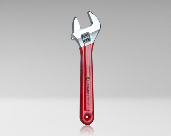 Adjustable Wrench 8" with Extra Wide Jaws