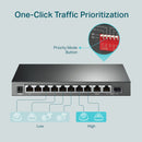 TP-Link TL-SG1210MP 10-Port Gigabit Desktop Switch with 8-Port PoE+
