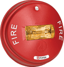 Potter CCS-24AR Ceiling Selectable Amber Strobe, Red