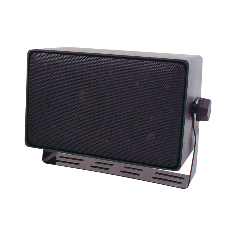Speco DMS3TS Weather Resistant 3 Way Speakers w/ Transformer Black