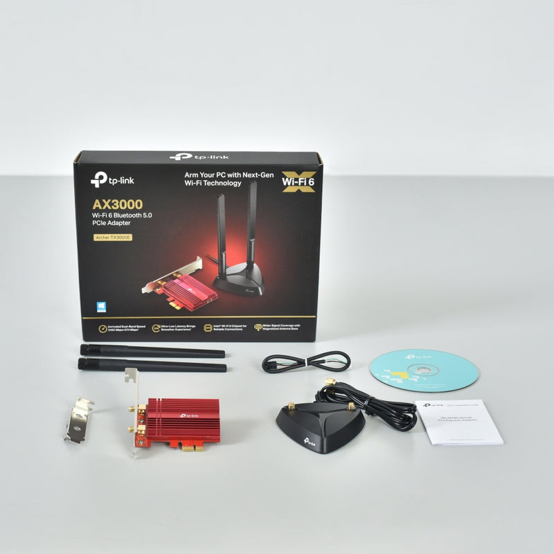 TP-Link Archer TX3000E AX3000 Wi-Fi 6 Bluetooth 5.0 PCIe Adapter