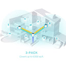 TP-Link Deco X55(3-pack) AX3000 Whole Home Mesh WiFi 6 System