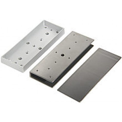 Seco-Larm E-941S-1K2/UQ Glass Door U-Bracket for 1,200-lb Series Electromagnetic Locks