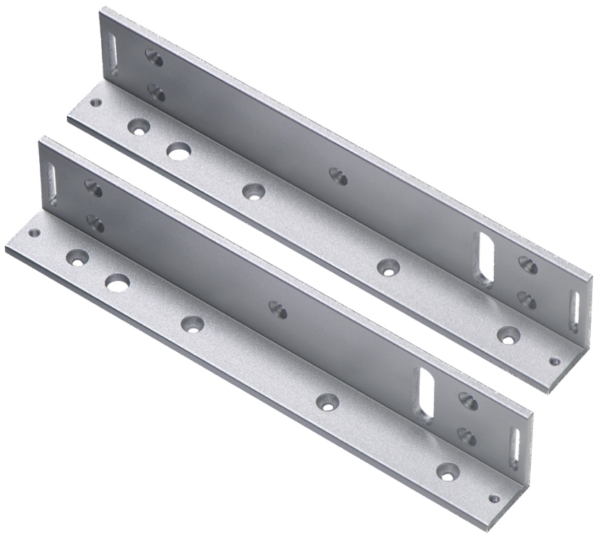 Seco-Larm E-942F-600/L L-Brackets for 600-lb Series Outdoor Electromagnetic Locks