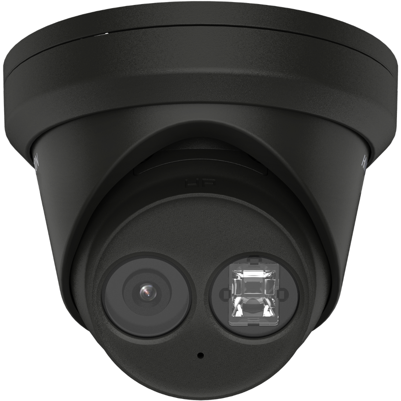 Hikvision DS-2CD2383G2-IU 2.8mm (BLACK) 8 MP AcuSense Fixed Turret Network Camera
