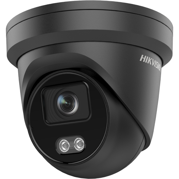 Hikvision DS-2CD2347G2-LU 2.8mm (BLACK) 4 MP ColorVu Fixed Turret Network Camera