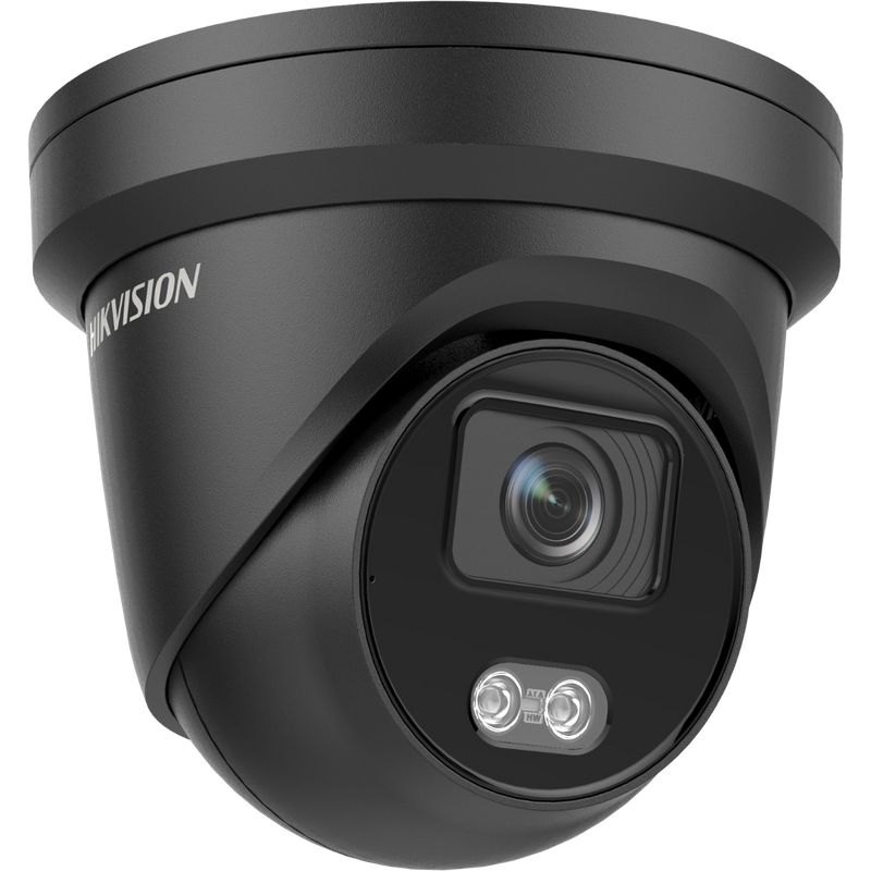 Hikvision DS-2CD2347G2-LU 2.8mm (BLACK) 4 MP ColorVu Fixed Turret Network Camera
