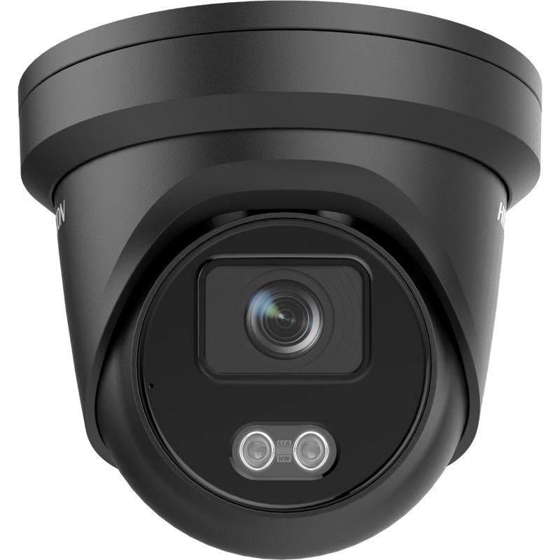 Hikvision DS-2CD2347G2-LU 2.8mm (BLACK) 4 MP ColorVu Fixed Turret Network Camera
