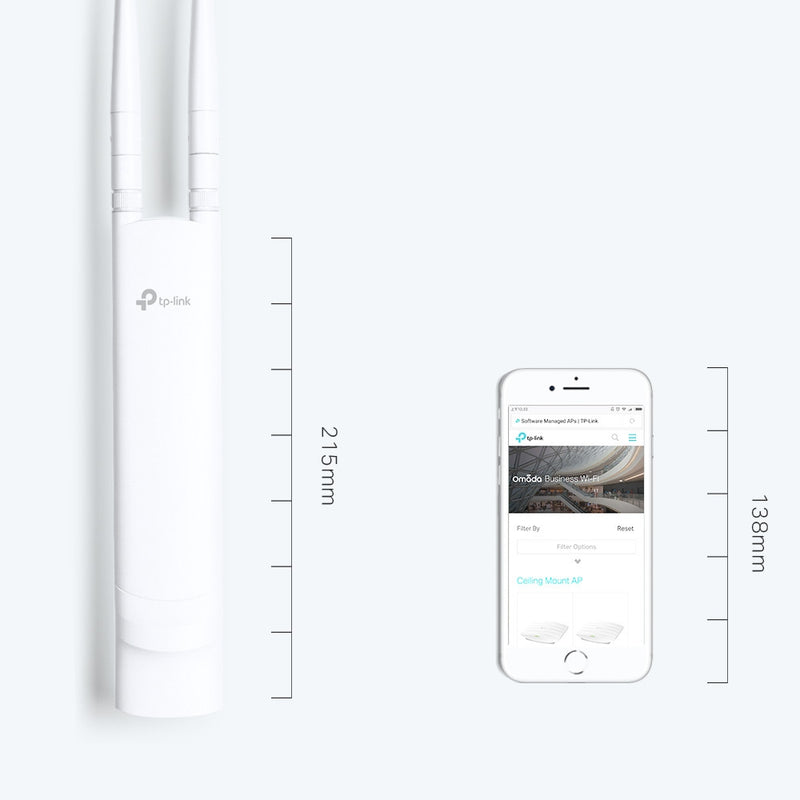 TP-Link EAP110-Outdoor N300 Wireless N Outdoor Access Point